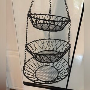 Three tiered Hang Baskets